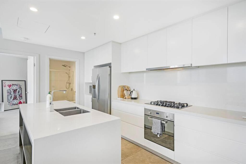 Convenient 3Br Close To Airport & Mascot Station Sydney Luaran gambar